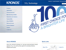 Tablet Screenshot of kronostio2.com